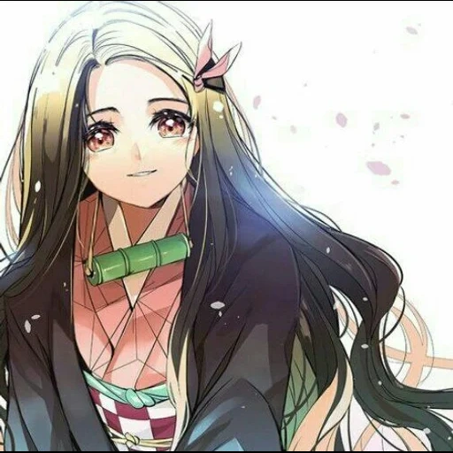 nezuko, незуко аниме, девушки аниме, аниме девушки, аниме персонажи