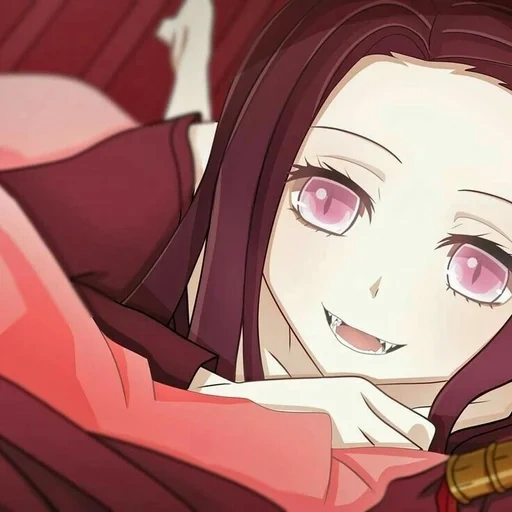 nezuko, nezuko x, недзуко камадо, персонажи аниме, незуко камадо аниме