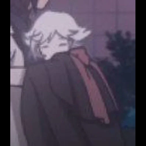 anime, anime kunst, schöner anime, nagito komaeda, anime charaktere