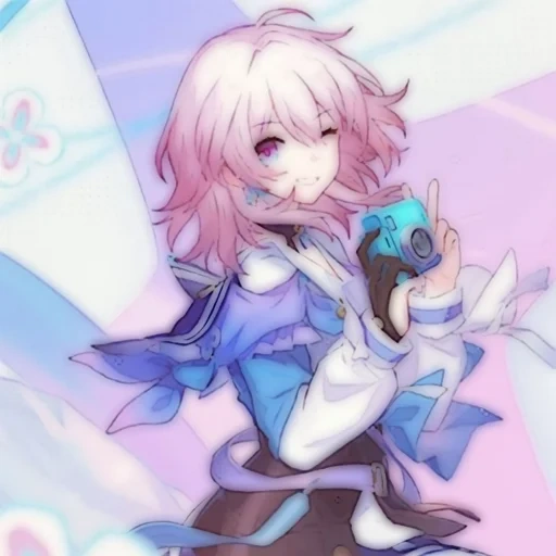 anime, anime arts, ação de anime, personagens de anime, anime honkai impact