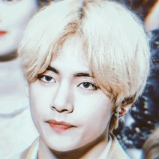 taehyung, kim ta hyun, taehyun bts aestética, kim taehyun blond 2020, bts taehyung sem maquiagem