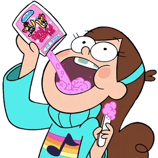 mei bao mei bao, pino mabel, gravity falls mabul, sonriendo cascada de gravedad, gravity falls mabel pine