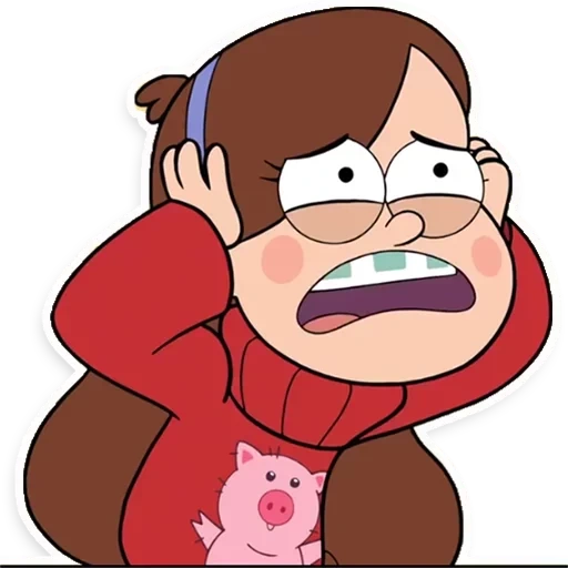 installation, mabel pine, gravity falls mabel is scared