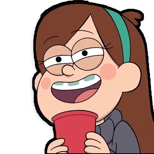 mabel, cabeça mabel, mabel pines head