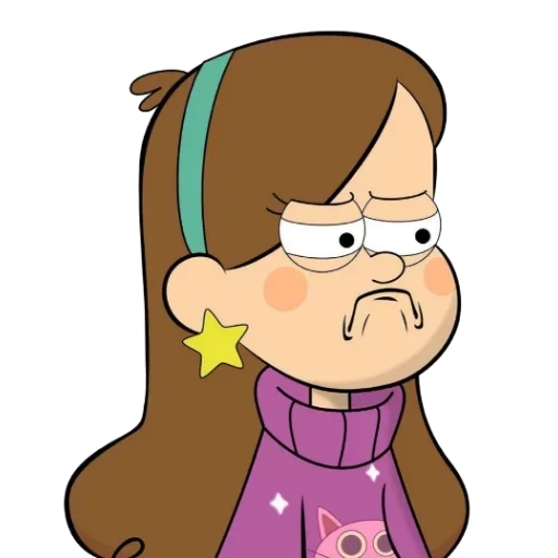 mabel pine, mabel's sadness, gravity falls mabel, mabel gravity falls full face, gravity falls mabel pine tree