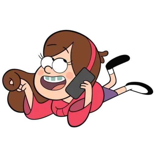 mabel pinus, gravity falls mabel, air terjun gravitasi mabel, karakter air terjun gravitasi, gravity falls mabel karakter