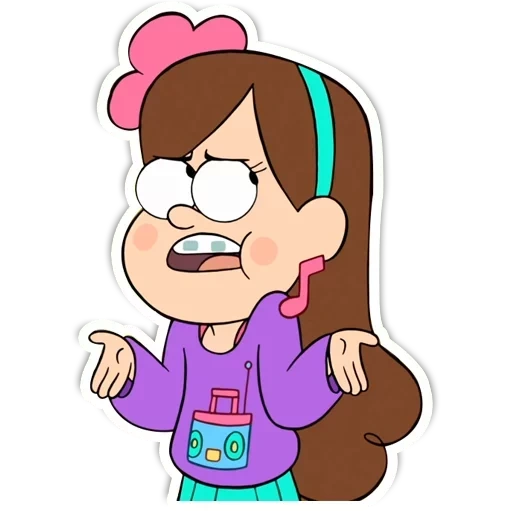 mabel, cascada de gravedad, mabel gravity falls