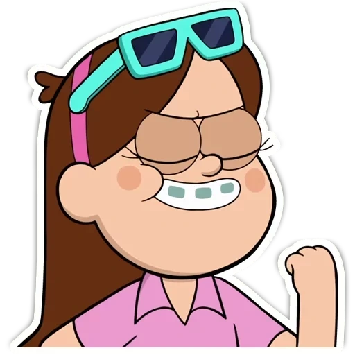 mabel, pin de mabel, gravity falls, face de mabel pines, mabel gravity falls