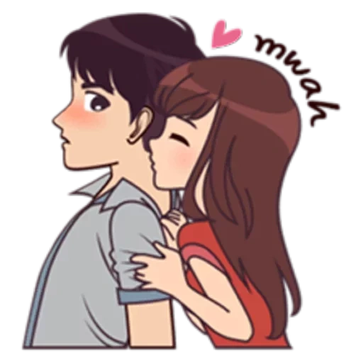 couples, love, picture, drawings of steam, a couple of anime