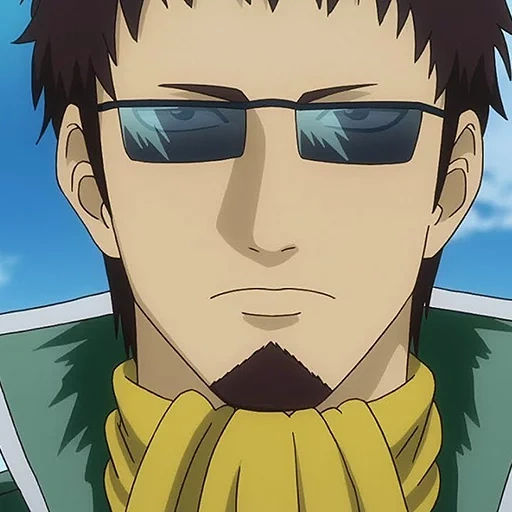 zhang madao, gintama saigo, madao gintama skrin, gintama hasegawa taiso, gintama madao tanpa kacamata