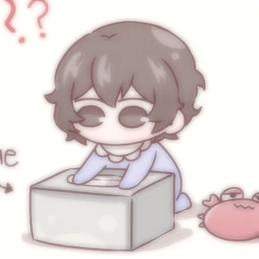 chibi, dazai chibi, dazai chui chibi, dadzai osamu chibi, dazai chibi comic