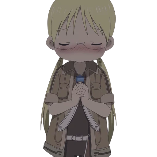 made in abyss, igarashi futab stickers, made in abyss stickers, made in abyss stickers, stickers telegram