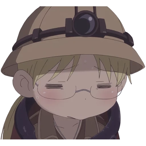 made in abyss stickers for telegram, made in abyss, autocollants, made in abyss natt, autocollants telegram
