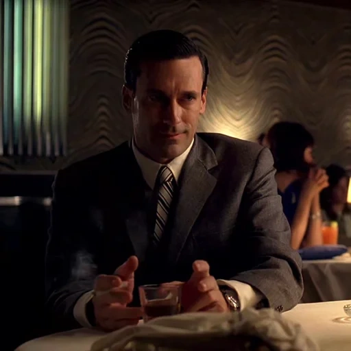 el hombre, gente demente, humano, john hamm, don draper