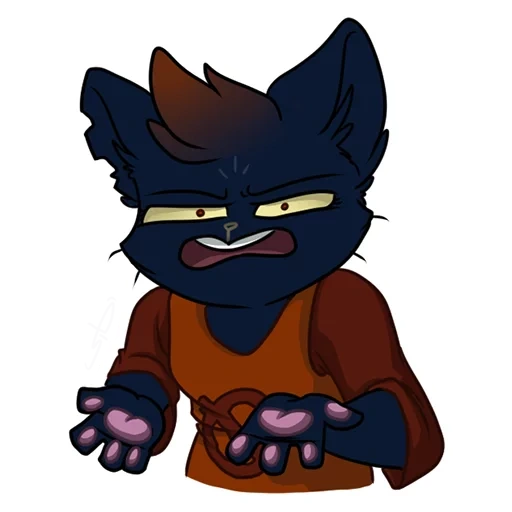 mae borowski stickers telegram, may borovski, night in the woods, nit may, may borovski