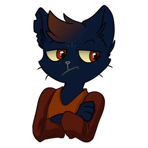 telegram stickers, nit may, night in the woods, mae borowski stickers telegram, stickers telegram