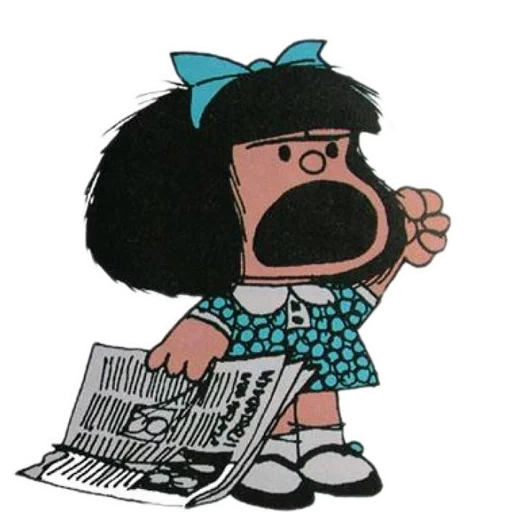 mafalda, viñeta, buen humor, mafalda italia, texto de la página