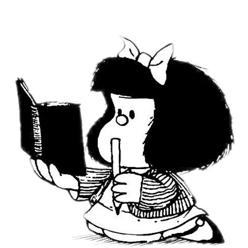 quino, mafalda, gorjeo, reembolso, texto de la página