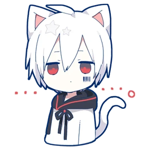 mafumafu, mafumafu neko, mafumafu chibi, mafumafo chibi