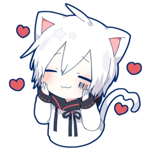 mafumafu, mafumafu neko, mafumafu chibi, mafumafo chibi