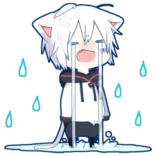 mafumafu, mafumafu, mafumafu neko, chibi mafumafu, mafumafo chibi