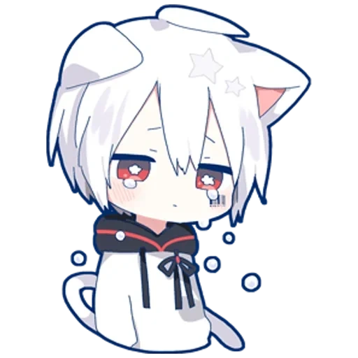 mafumafu, mafumafu neko, mafumafu chibi, mafumafo chibi