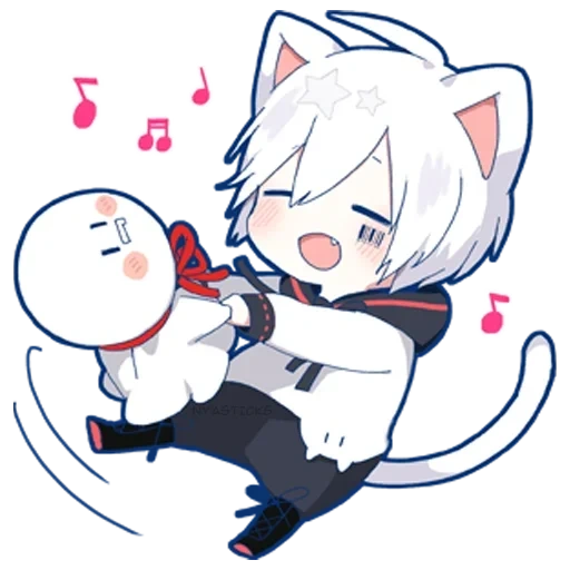 mafumafu, mafumafo chibi, mafumafu neko, chibi mafumafu, anime mafumafu