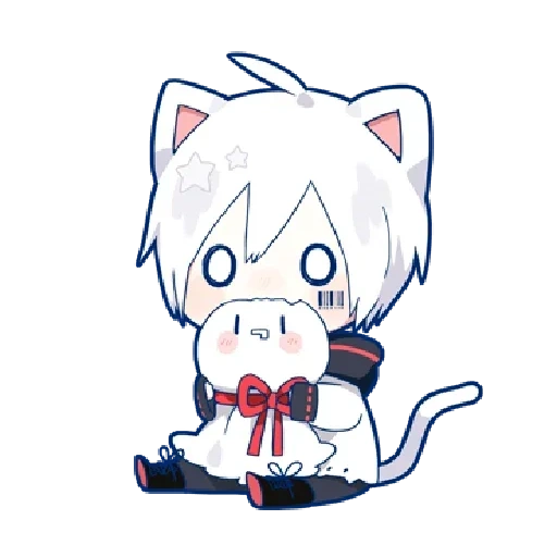 mafumafu, mafumafu cat, mafumafu chibi, mafumafu neko