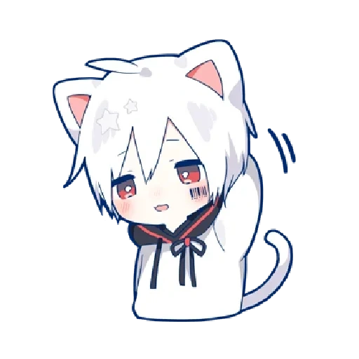 chibi de mafumafu, mafumafu neko, mafumafu algunos, mafumafo chibi