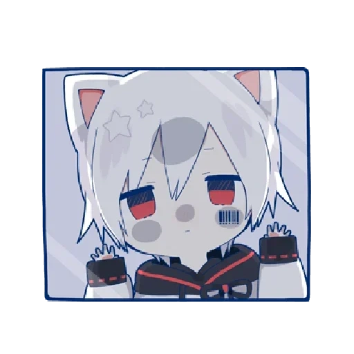 mafumafu, mafu mafu chibi, mafu mafu neko, mafu mafu chibi