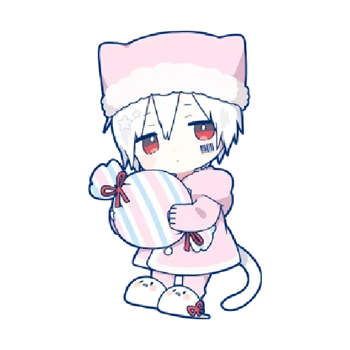 chibi niedlich, mafu mafu chibi, mafumafu neko, mafu mafu line