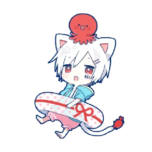 chibi, mafumafu, chibi mafumafu, mafumafu neko