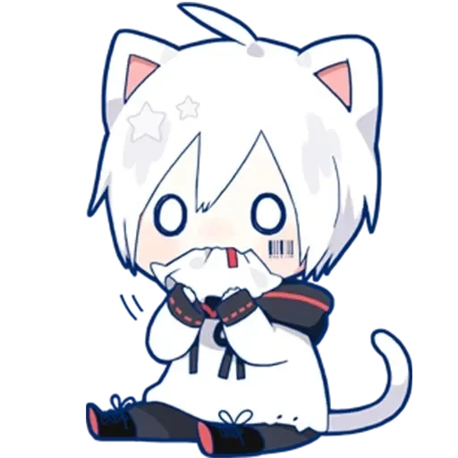 mafumafu, mafumafu, mafumafu neko, mafumafu chibi, no mafumafu