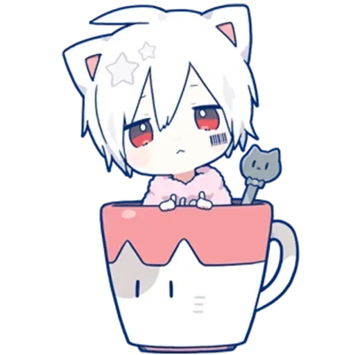 maumafu, chibi kun, maufafu neko, ma fu ma fu chibi, animación kun chibi