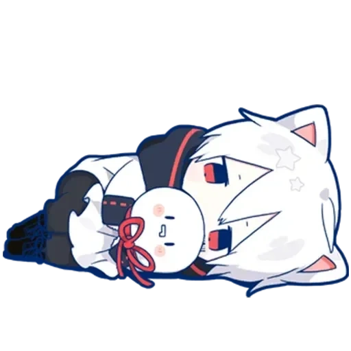 ma fu ma fu, anime neko, mafumafu neko, ma fu ma fu chibi