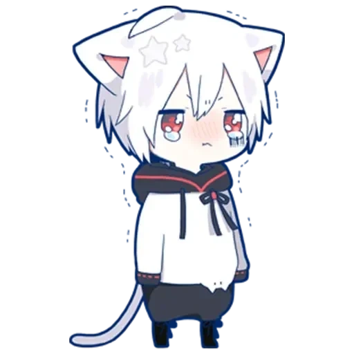 mafumafu, mafumafu neko, mafumafu chibi, mafumafo chibi