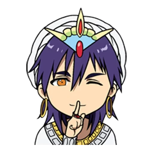 gambar anime, sinbad anime, karakter anime, magic labyrinth