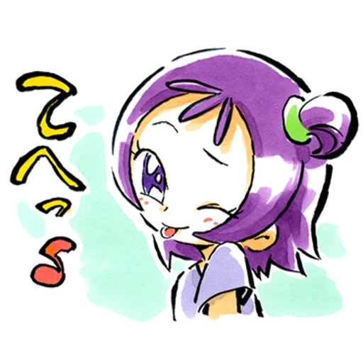 doremi, onpu segawa, magical doremi, cartoon character, anime girl character
