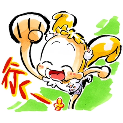 doremi, little girl, character, hieroglyphs, lirakuma badge