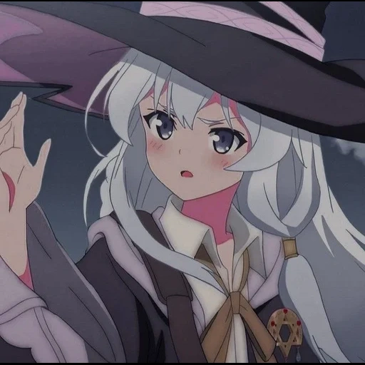 anime, anime yang lucu, anime girl, anime elena tour elena, wandering witch the journey elaina