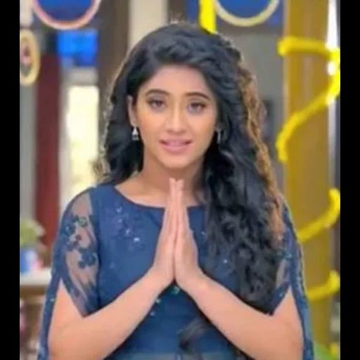 la ragazza, star plus, attrice indiana, yeh rishta kya kehlata hai, anupama indian series russo