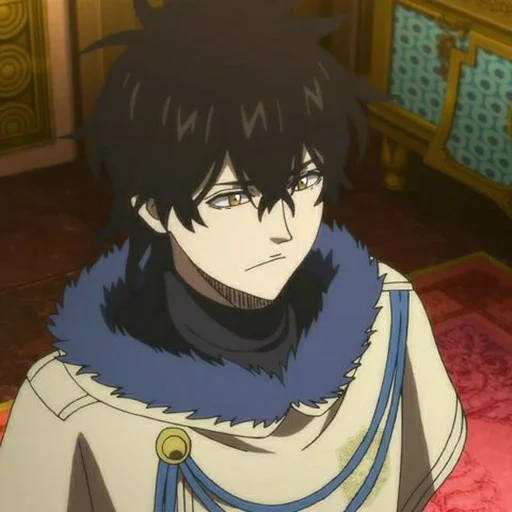 anime boy, karakter anime, anime semanggi hitam, uno greenbelliol black clover, serial anime black clover 141