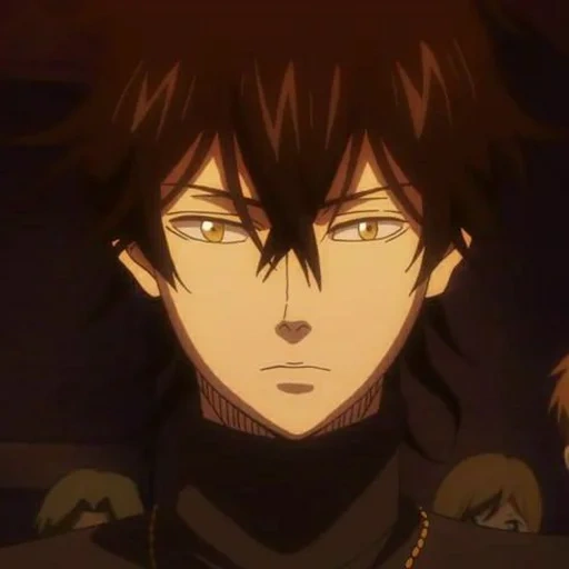 trèfle noir, yuno trèfle noir, anime de trèfle noir, jeune trèfle noir anime, prince yuno black clover