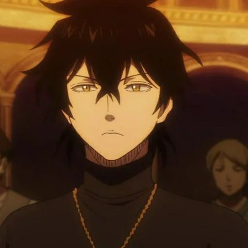 trébol negro, trébol negro yuno, trébol negro yuno, anime joven trébol negro, yuno black clover golden dawn