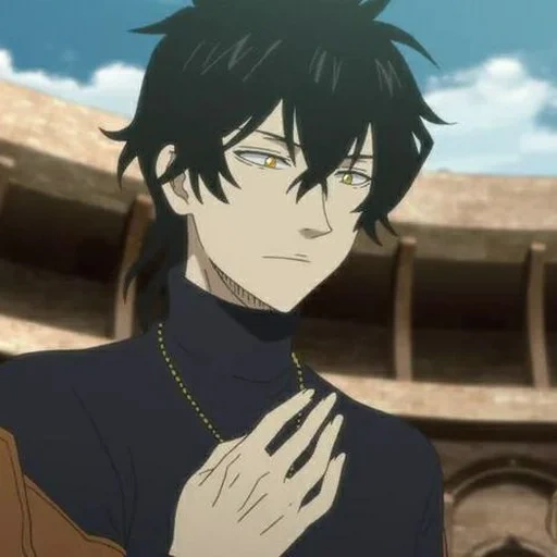 tan solitario, personajes de anime, yuno black clover, trébol negro asta, anime joven trébol negro