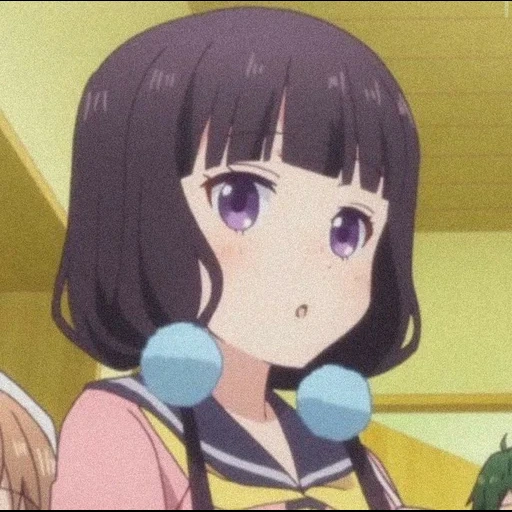 anime, anime mädchen, anime charaktere, anime sadist mischung, maika sakuranomiya anime