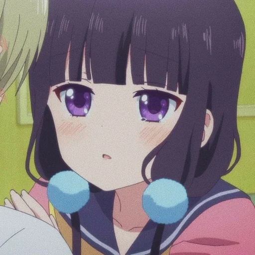 blend s, menina anime, papel de animação, maldição sádica, maldição de abuso de anime