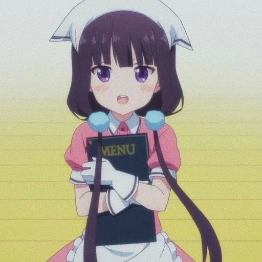 blend s, personagem de anime, maldição sádica, mika sakura palace, animação mista sádica