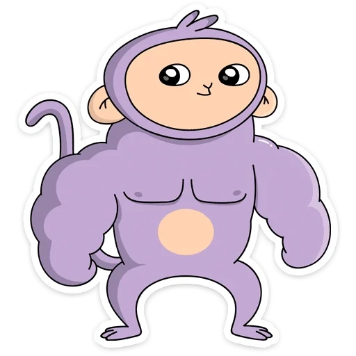 hermoso, caracteres, monkey mikey, personaje de ficción