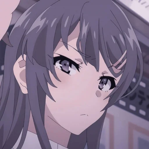 o anime é uma rapariga, meninas de anime, um dos personagens, seishun buta yarou, seishun buta yarou wa coelhinho